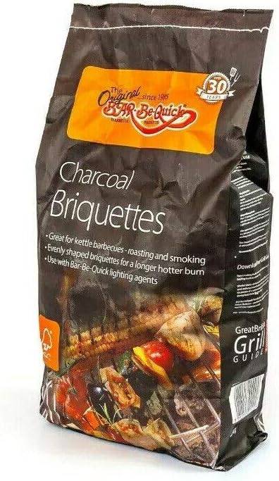 Bar-Be-Quick Barbecue Briquettes Charcoal