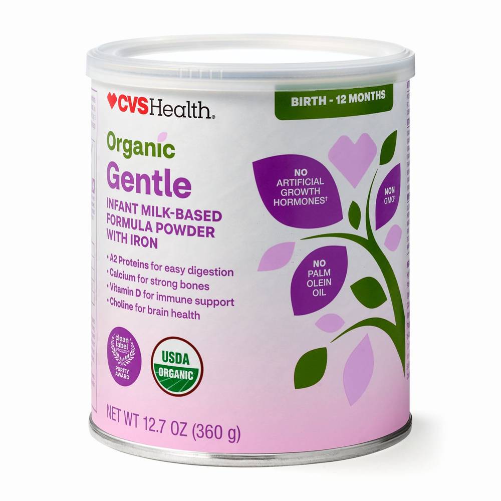 CVS Health Organic Gentle Infant Formula Powder (12.7 oz)