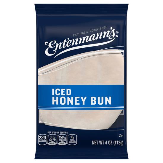 Entenmann's Iced Honey Bun (4 oz)
