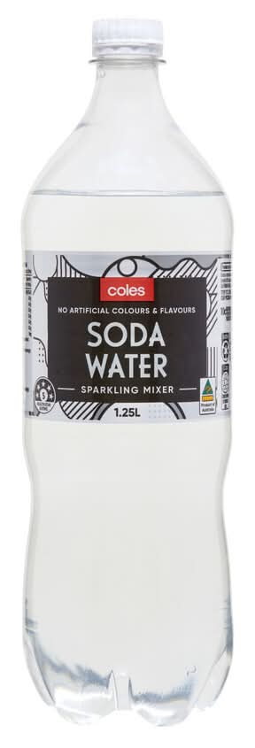Coles Soda Water (1.25L)