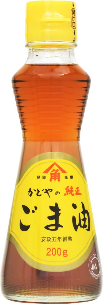 かどや製油 金印純正ごま油 (200g)