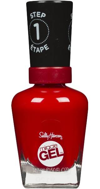 Sally Hansen Miracle Gel Nail Polish Red Between (10 g)