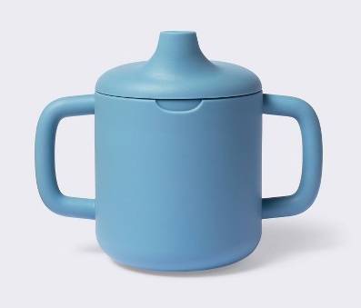 Cloud Island Silicone Sippy Cup 8 oz, Blue