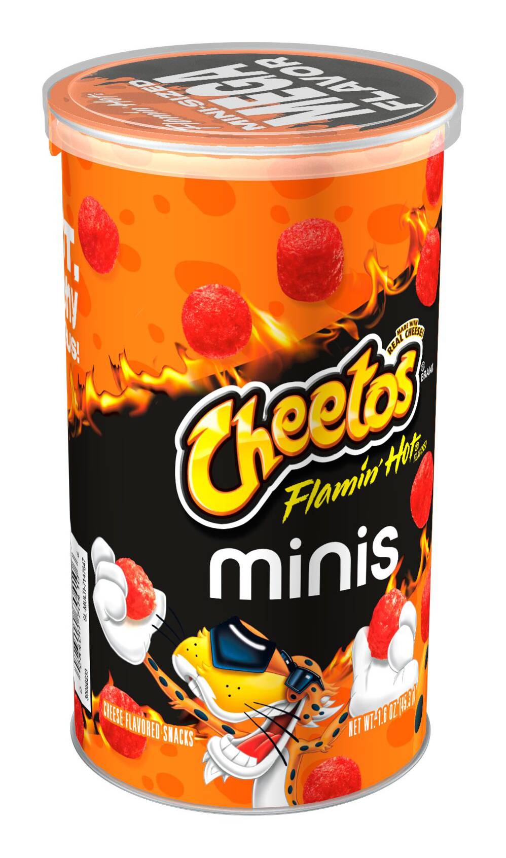 Cheetos Minis Cheese Snacks, Flamin' Hot (1.5 oz)