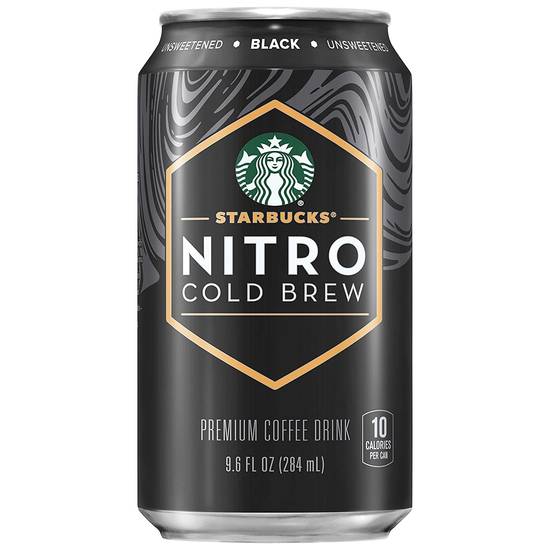 Starbucks Nitro Cold Brew, Unsweetened Flavor