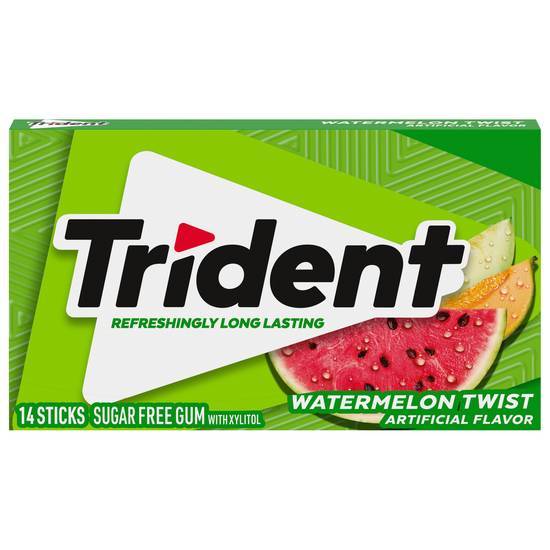 Trident Refreshingly Long Lasting Twist (14 ct) (watermelon)