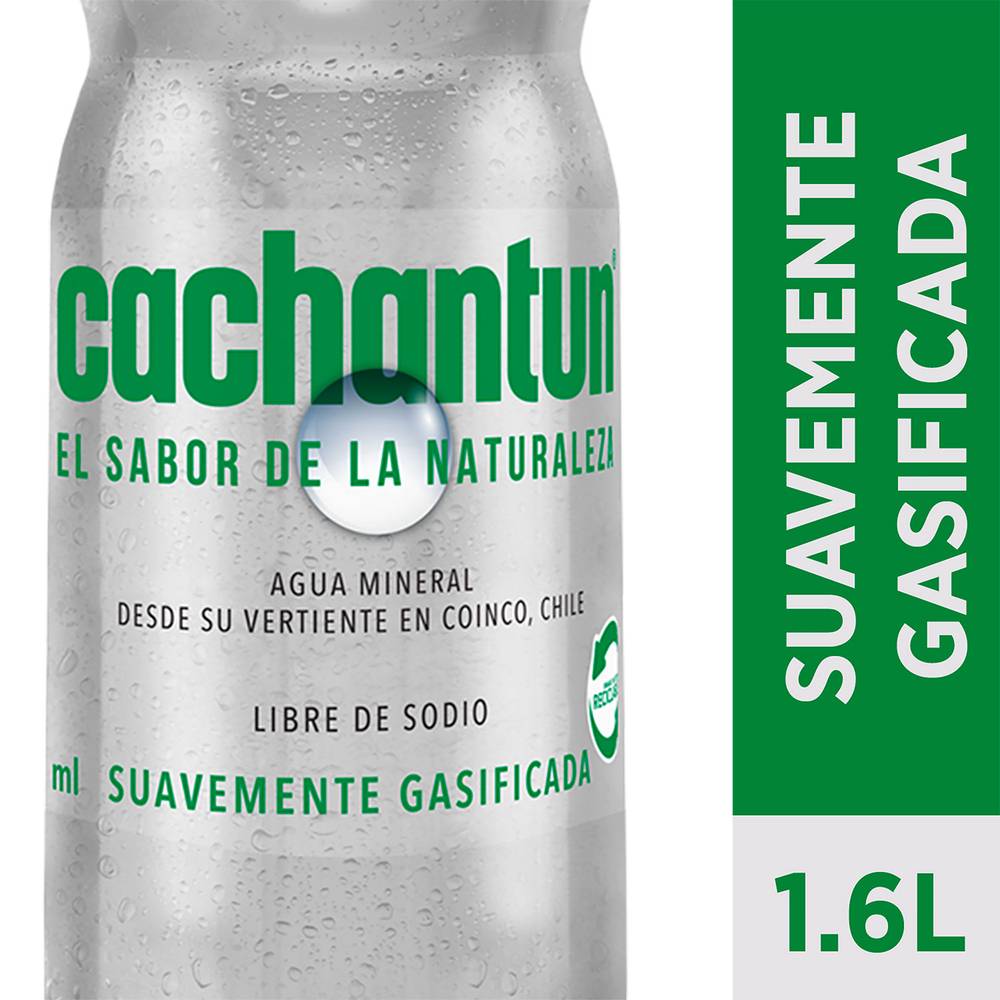 Cachantun agua mineral light gas (1.6 l)