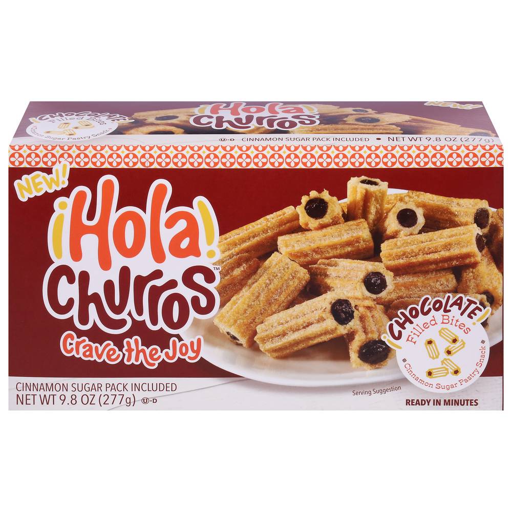 Hola Churros! Chocolate Filled Churro Bites (9.8 oz)