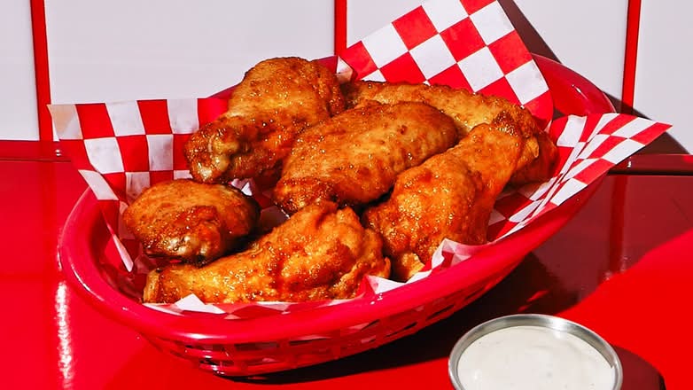 Baked Hot Buffalo Wings