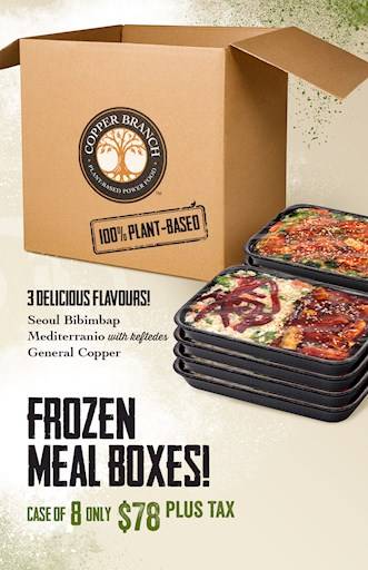 NEW Frozen Meal Box  / Frozen Meal Box - Alberta