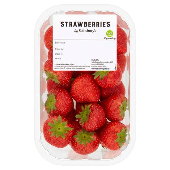Sainsbury's British Strawberries 400g