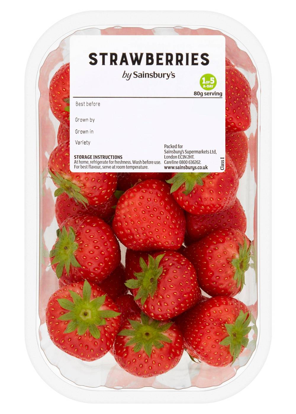 Sainsbury's British Strawberries (400g)