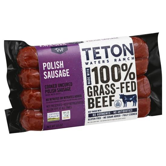 Teton Waters Ranch Cooked Uncured Polish Sausage