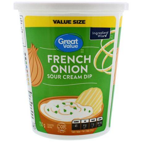 Great Value French Onion Sour Cream Dip (750 g)