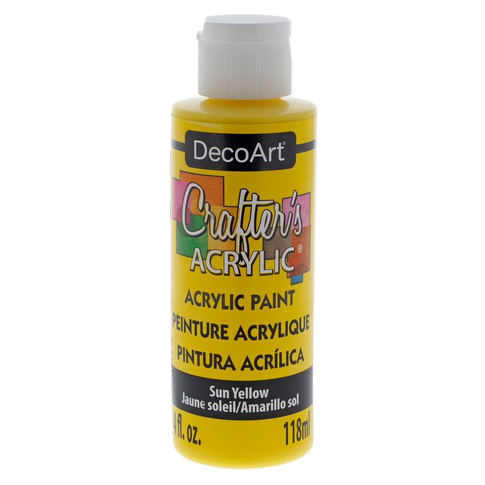 Crafter's Acrylic Paint - Sun Yellow