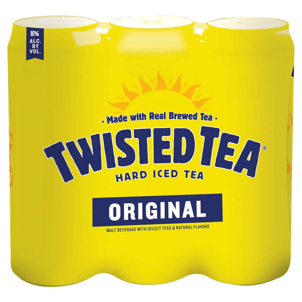 Twisted Tea Original, Hard Iced Tea (3 x 24 fl oz)