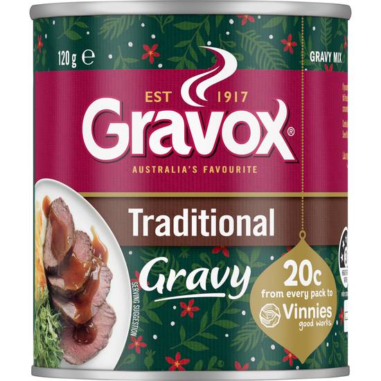Gravox Traditional Gravy Mix Tin 120g