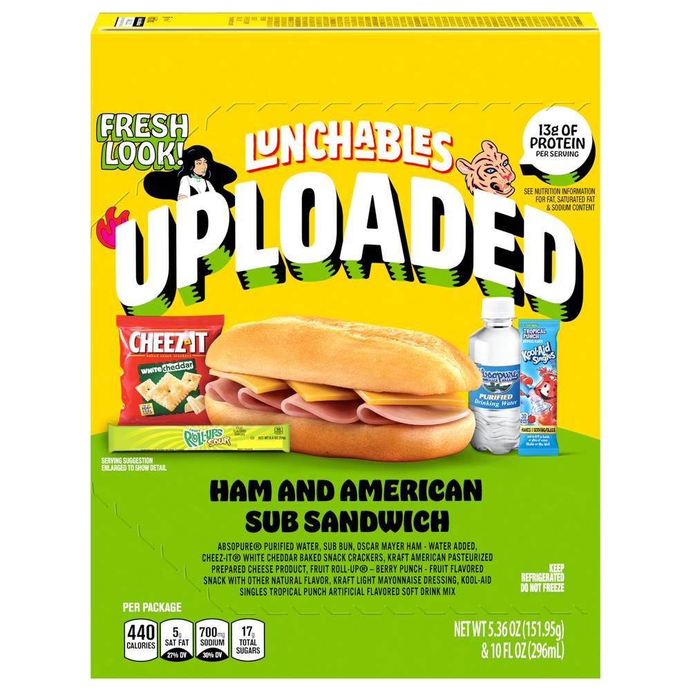 Lunchables Sub Sandwich
