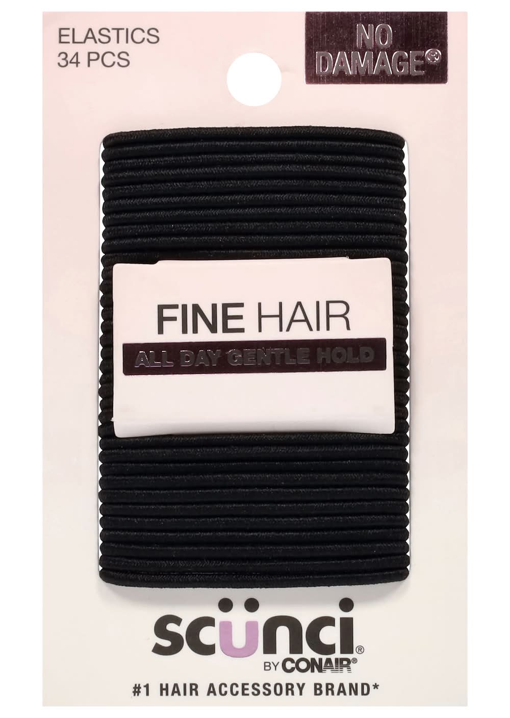 Scunci No Damage Comfortable All Day Hair Elastics (1.6 oz)