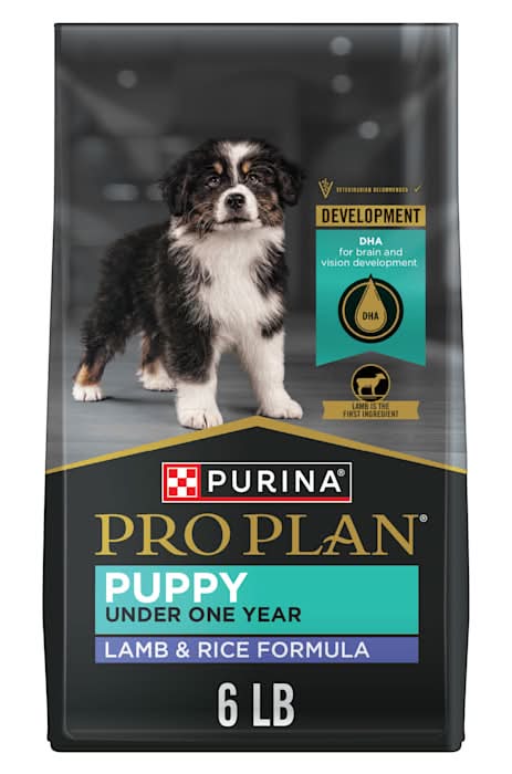 Purina Pro Plan High Protein DHA Lamb & Rice Formula Puppy Food, 6 lbs.