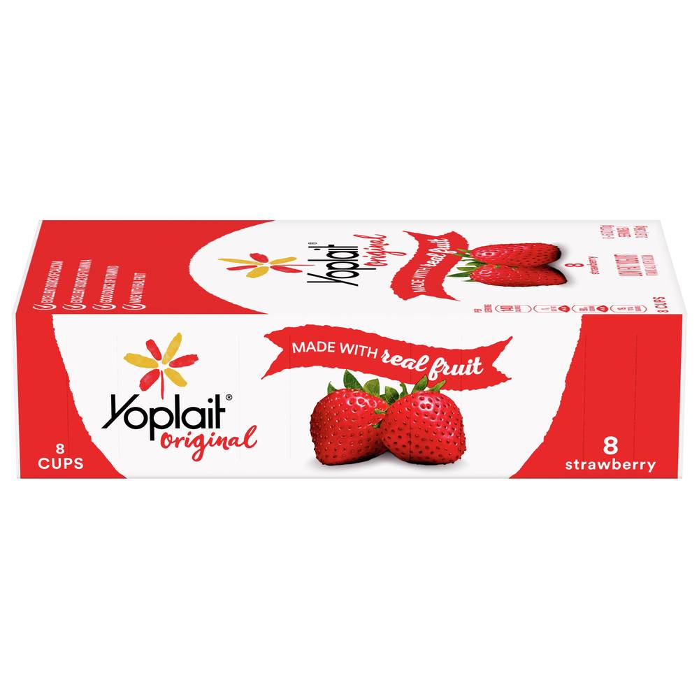 Yoplait Original Lowfat Strawberry Yogurt (3 lbs)