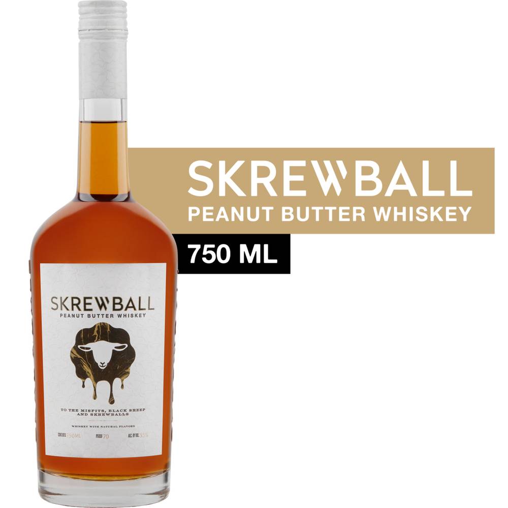 Skrewball California Peanut Butter Whiskey (750 ml)