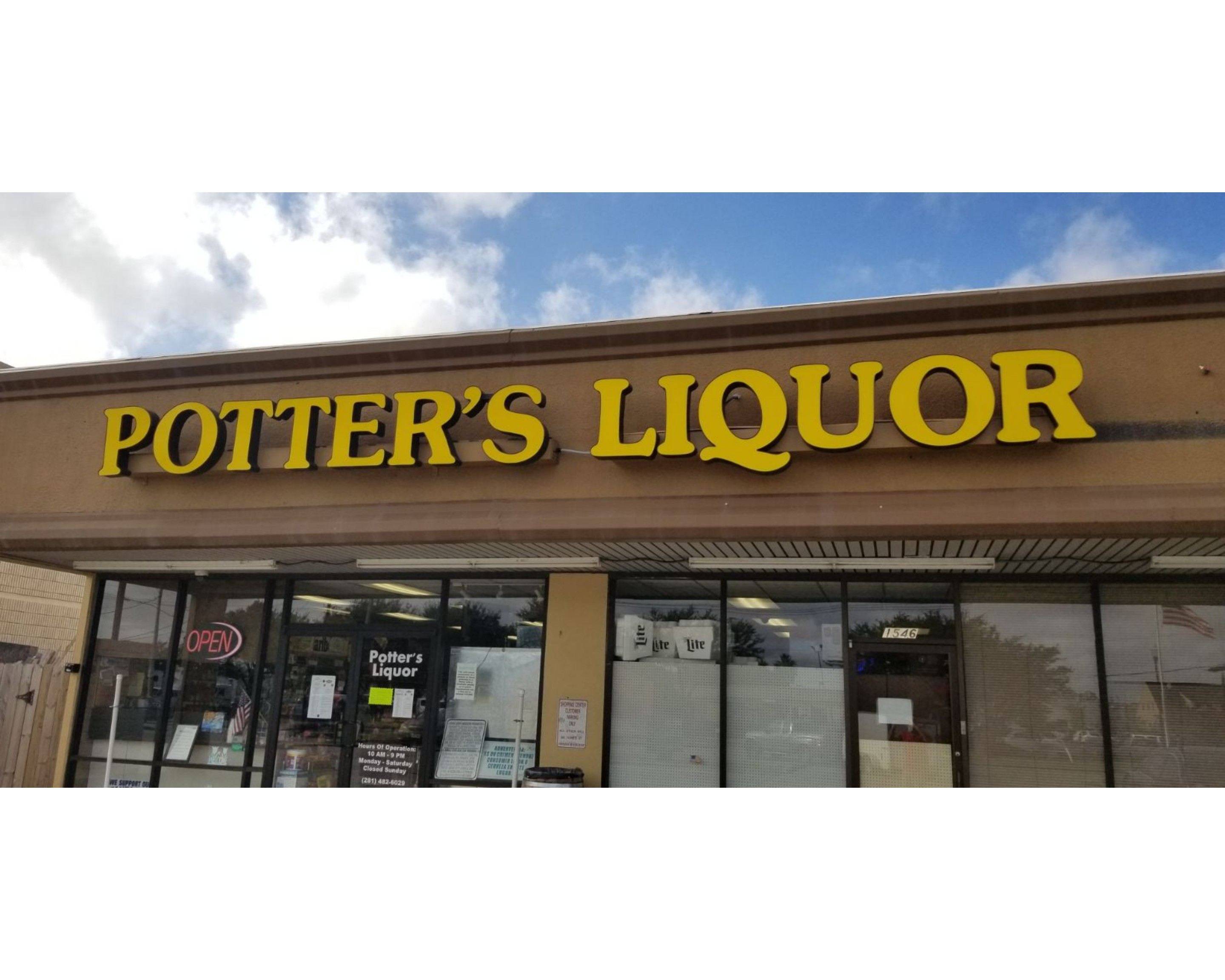 Order Potter's Liquor Friendswood Menu Delivery【Menu & Prices