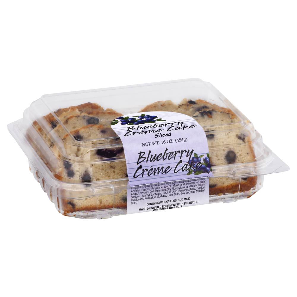 Olson's Baking Company Sliced Creme Cake, Blueberry (1 lbs)