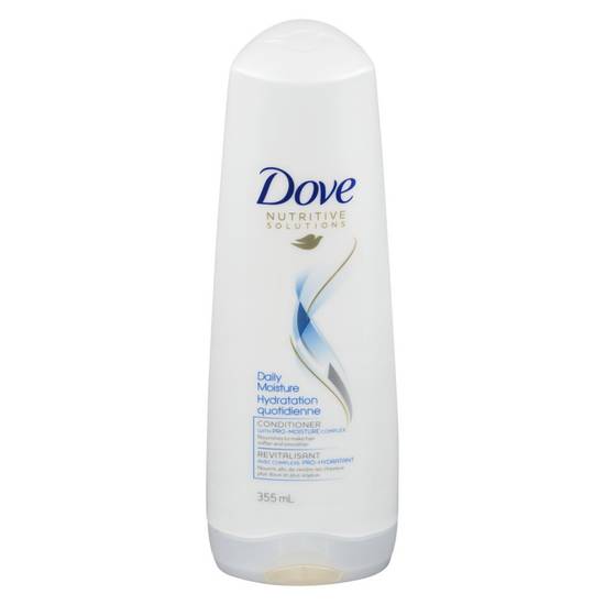 Dove revitalisant hydratation quotidienne, nutritive solutions (355 ml) - daily moisture conditioner (355 ml)