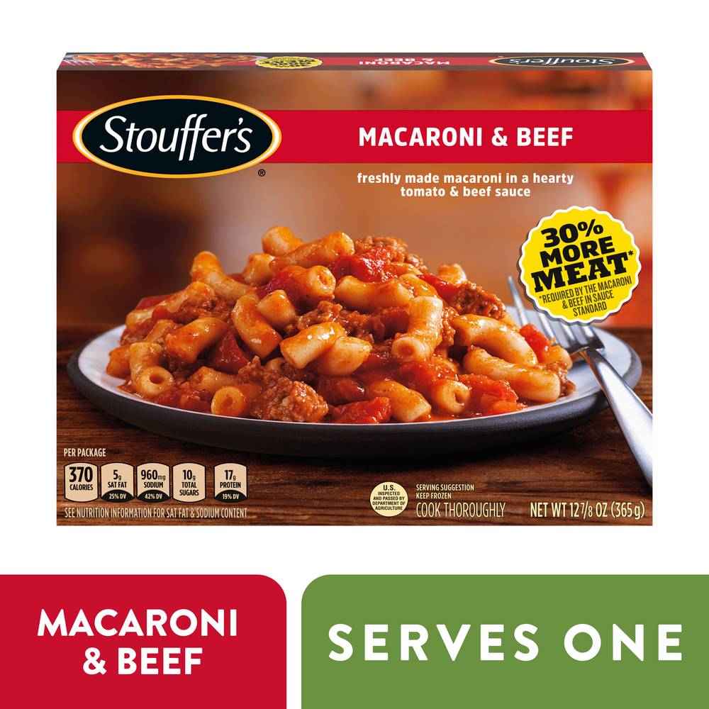 Stouffer's Macaroni and Beef Meal