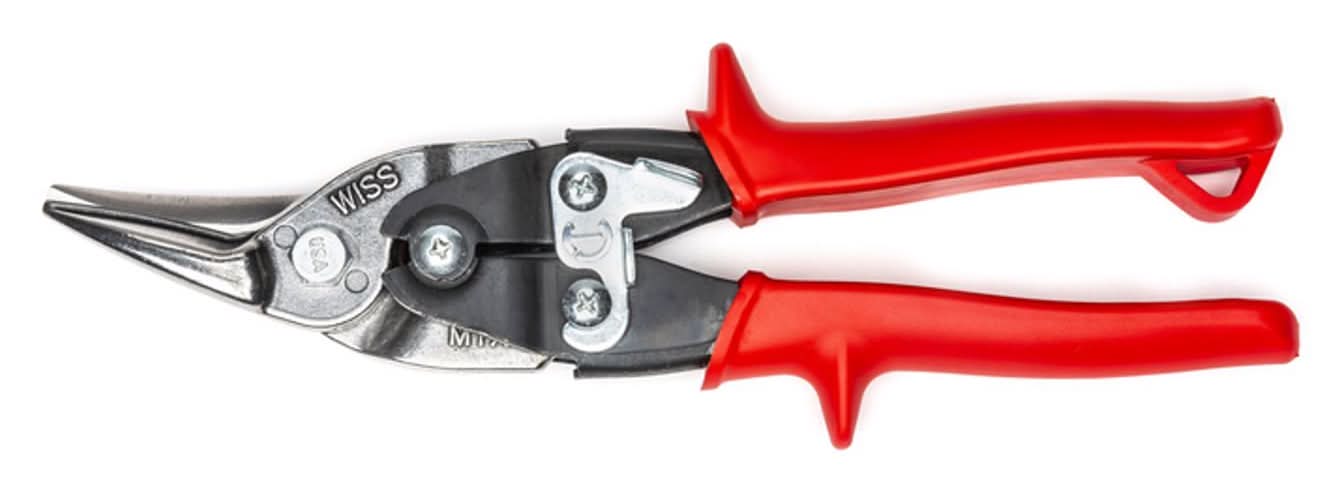 Crescent Wiss 9-3/4 In. Stainless Steel Left Compound Action Aviation Snips 18 Ga. 1 Pk
