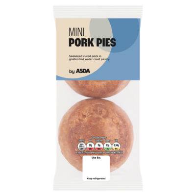 ASDA Mini Pork Pies 100g