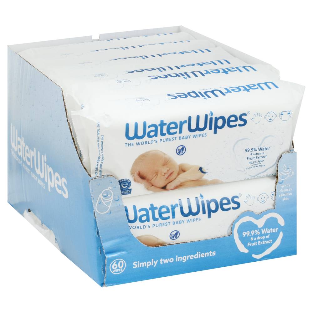 Waterwipes Chemical Free Baby Wipes (60 ct)