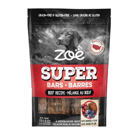 Zoe Super Bars Beef Dog Treats (170 g)