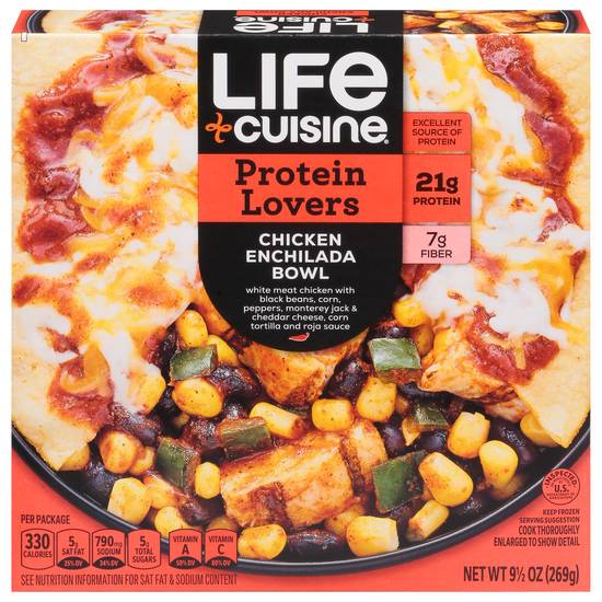 Life Cuisine Bowl Chicken Enchilada