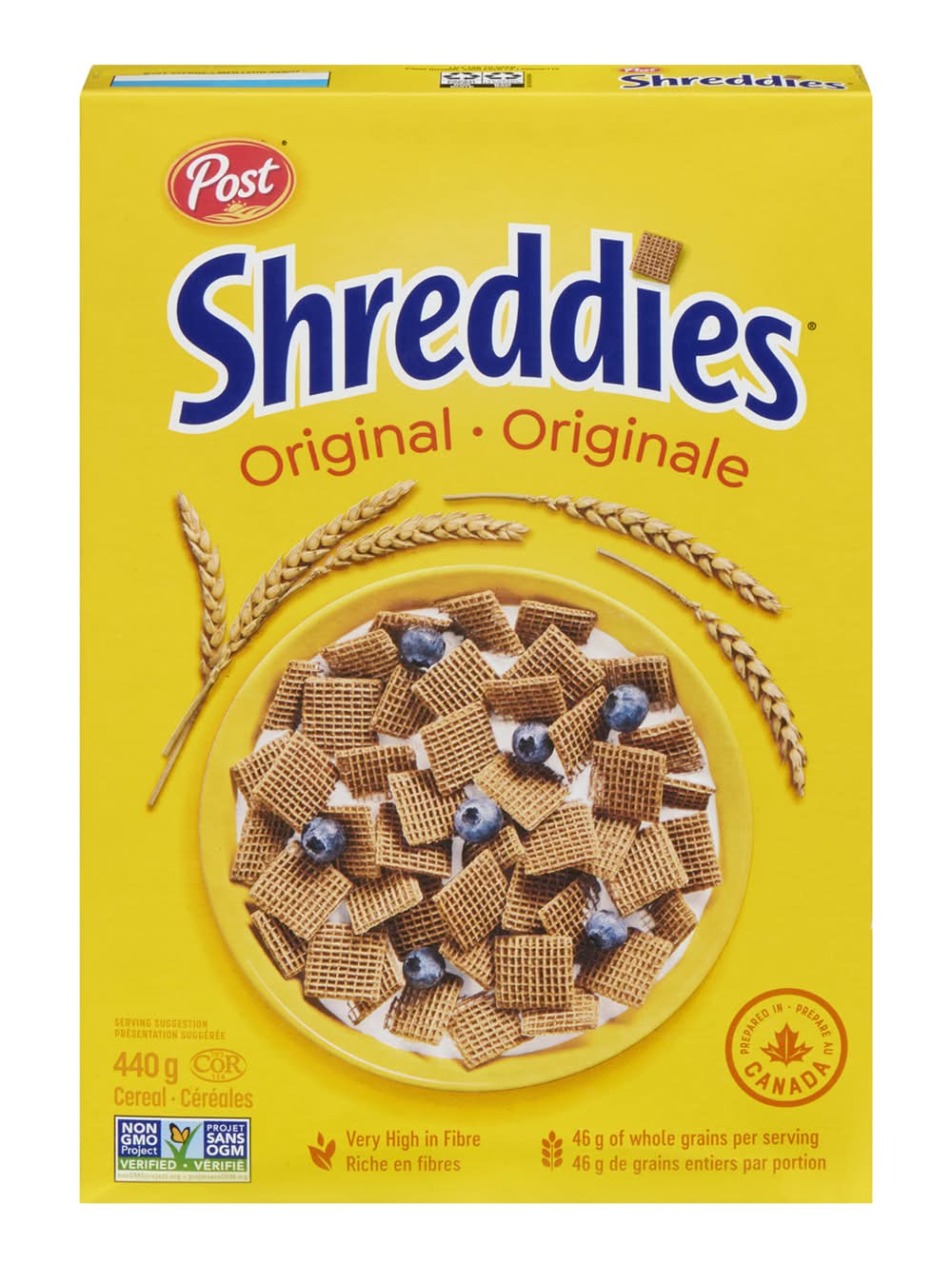 Post Shreddies Original Cereal (440 g)