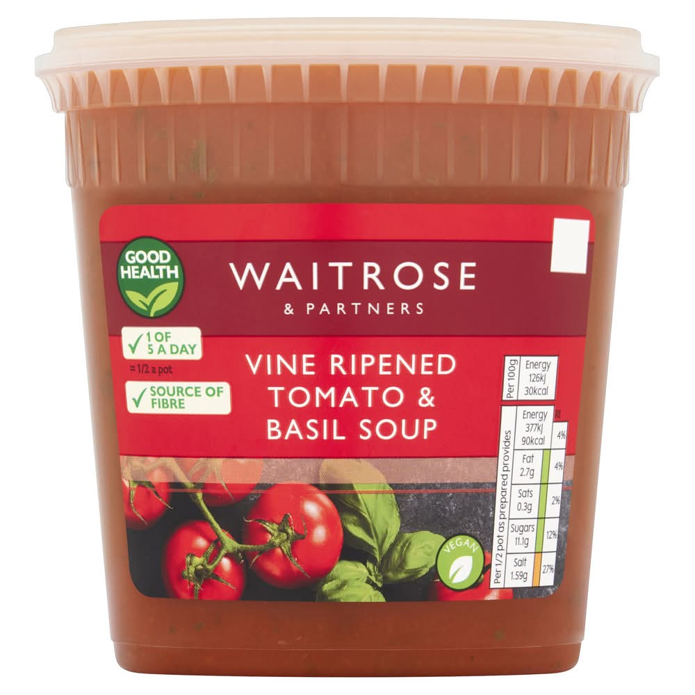 WR SOUP TOMATO & FRESH BASIL 600G