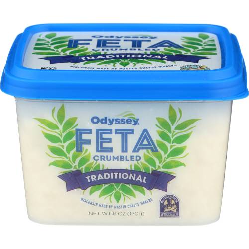 Odyssey Traditional Crumbled Feta Cheese