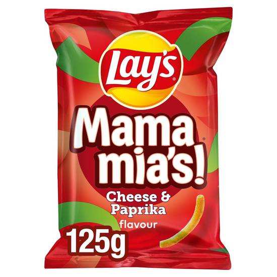 Lay''s Mama Mia''s Paprika Kaas Chips 125 gr