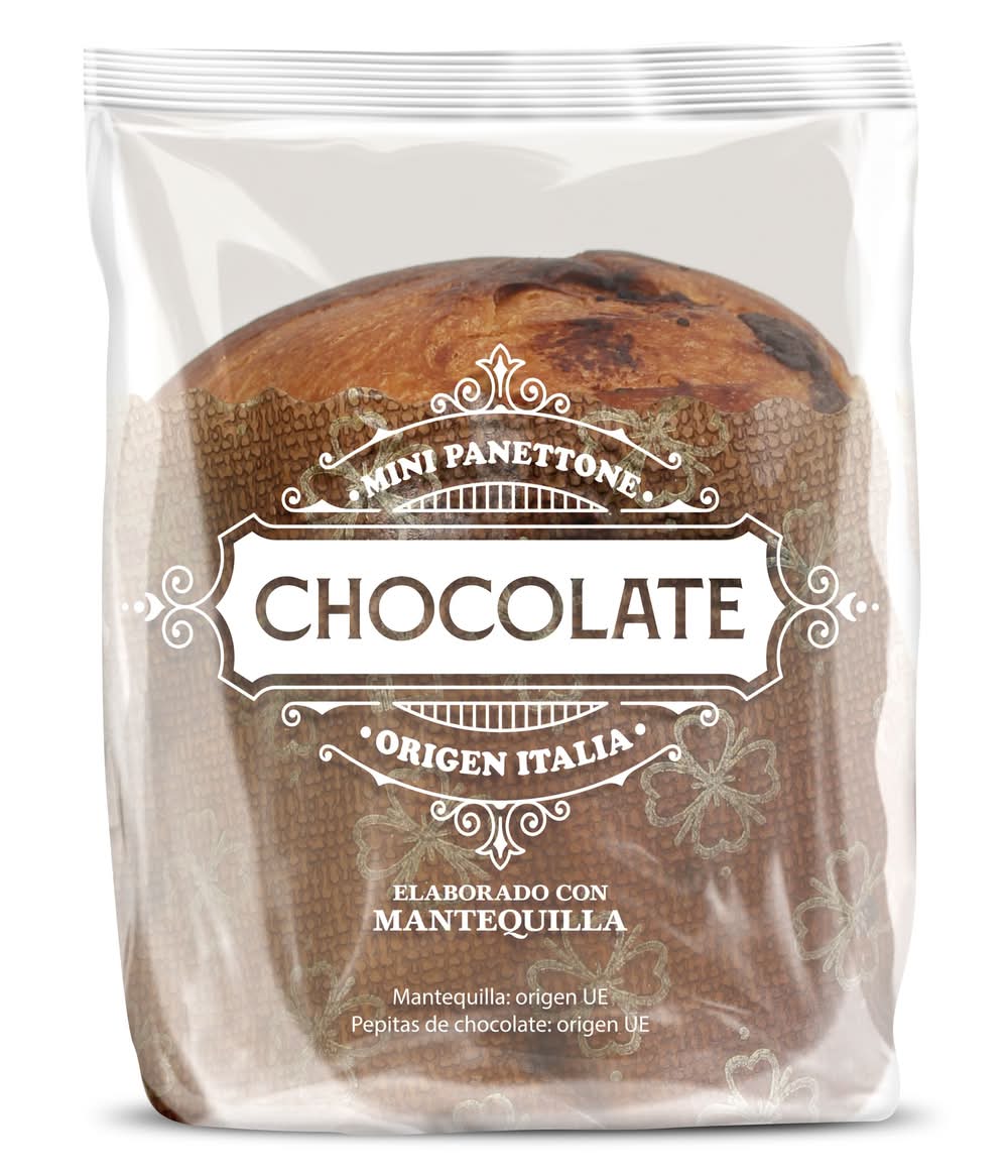 Mini Panettone Con Pepitas De Chocolate El Molino De Dia Bolsa 100 G