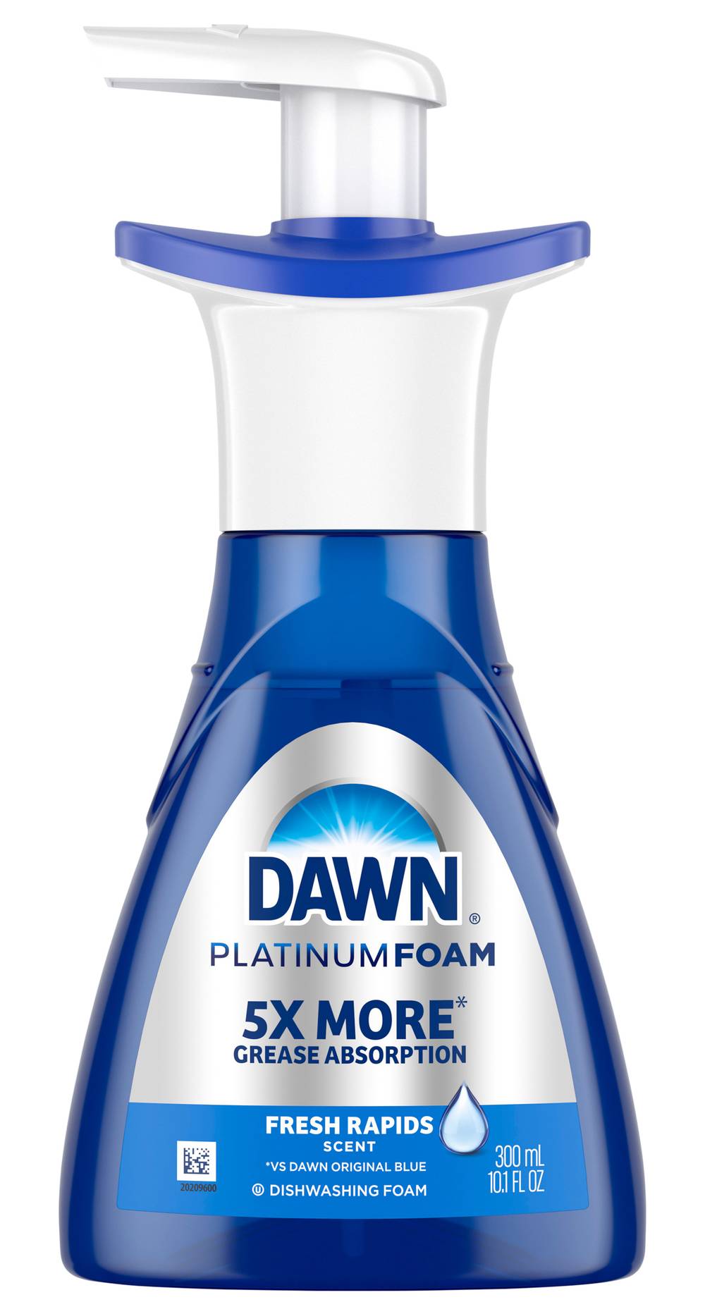 Dawn Platinum Foam Fresh Rapids Scent Dishwashing (10.1 fl oz)