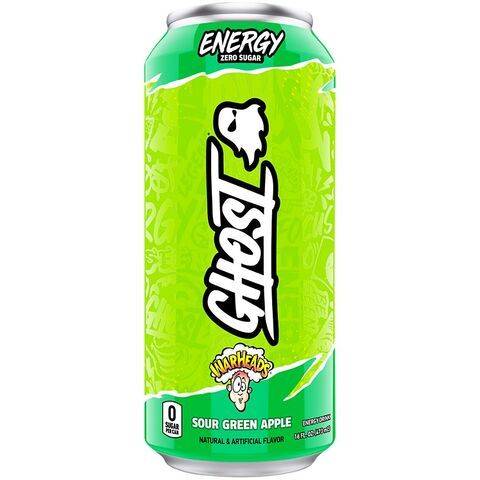 Ghost Sour Green Apple 16oz Can