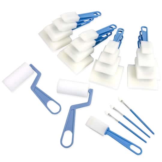 Artist's Loft Super Value Foam Brush Set (4.16 oz, 22 ct)