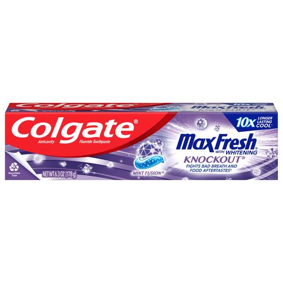 Colgate Maxfresh Mint Fusion Whitening Toothpaste