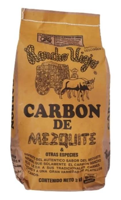 Rancho Viejo · Carbón de mezquite