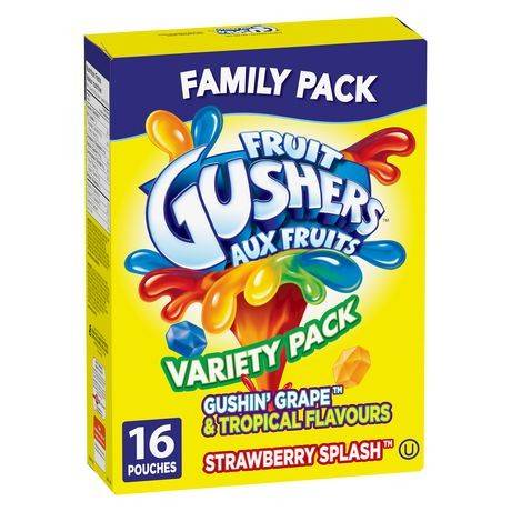 Gushers Gushin' Grape & Tropical Snacks (368 g)