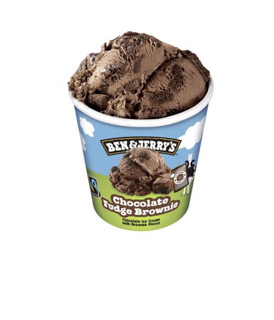 Ben & Jerrys Chocolate Fudge Brownie Ice - Cream 465ml