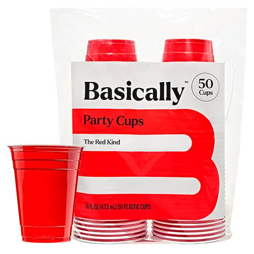 Basically Red Party Cups (50 ct)