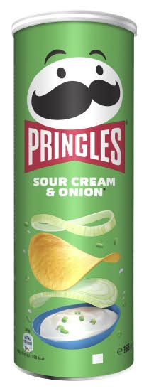 Pringles Sour Cream & Onion Sharing Crisps (165g)
