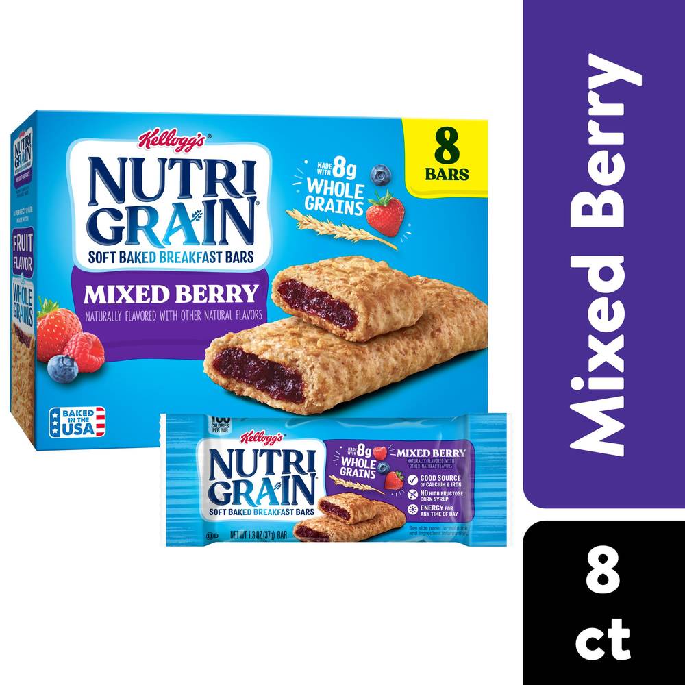 Nutri-Grainkellogg's Soft Baked Breakfast Bars (8 ct)